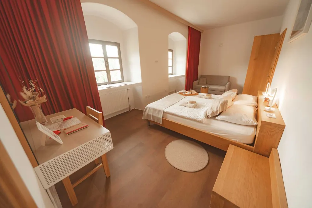 Romanesque Apartment in Podsreda for Up to 3 Guests