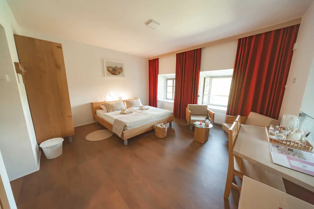 Podsreda Historic Castle Room for up to 3 Guests