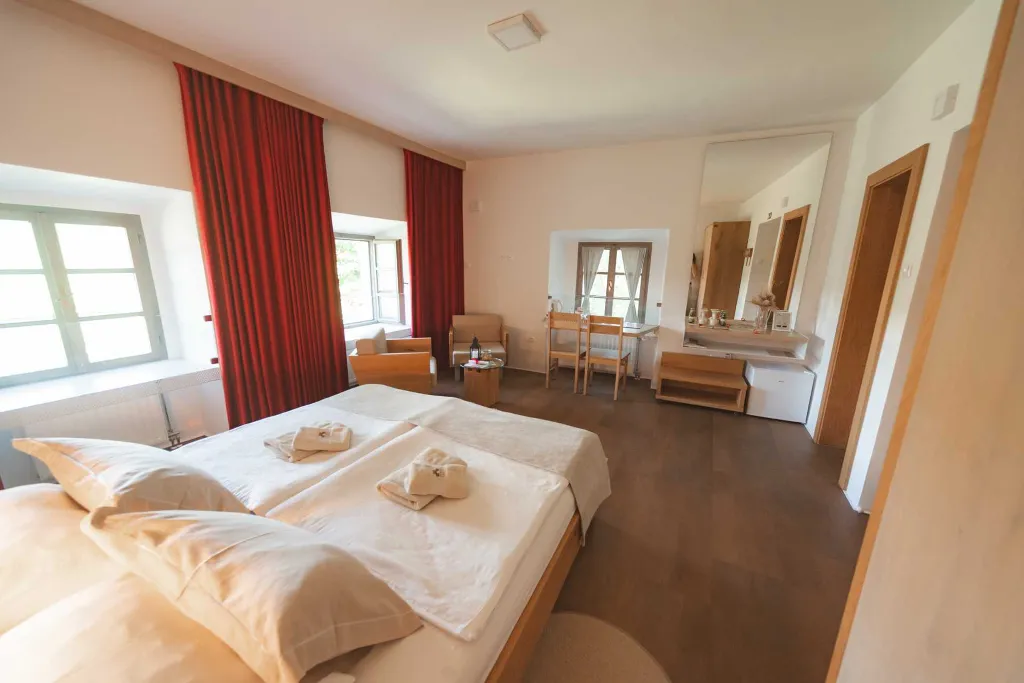 Podsreda Historic Castle Room for up to 3 Guests