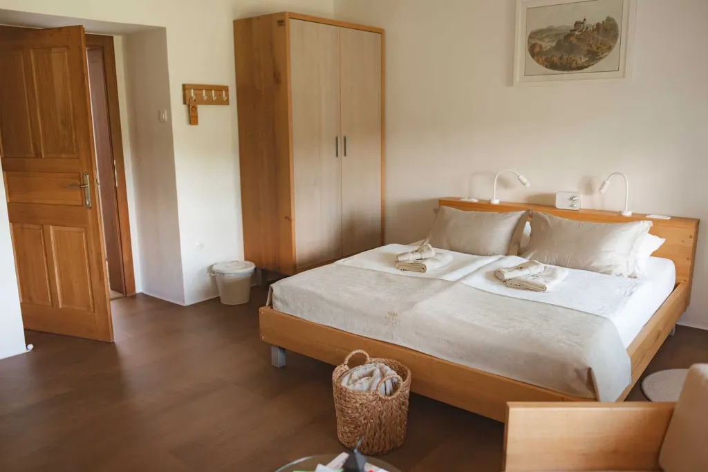 Podsreda Historic Castle Room for up to 3 Guests