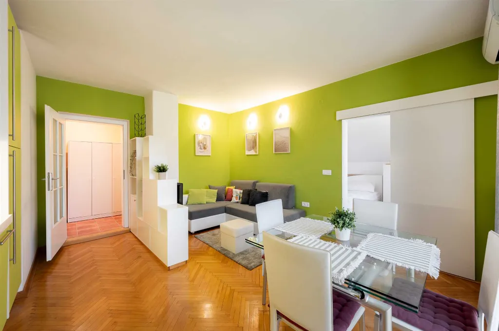 Two-Bedroom Apartment in Ljubljana for 3 Guests
