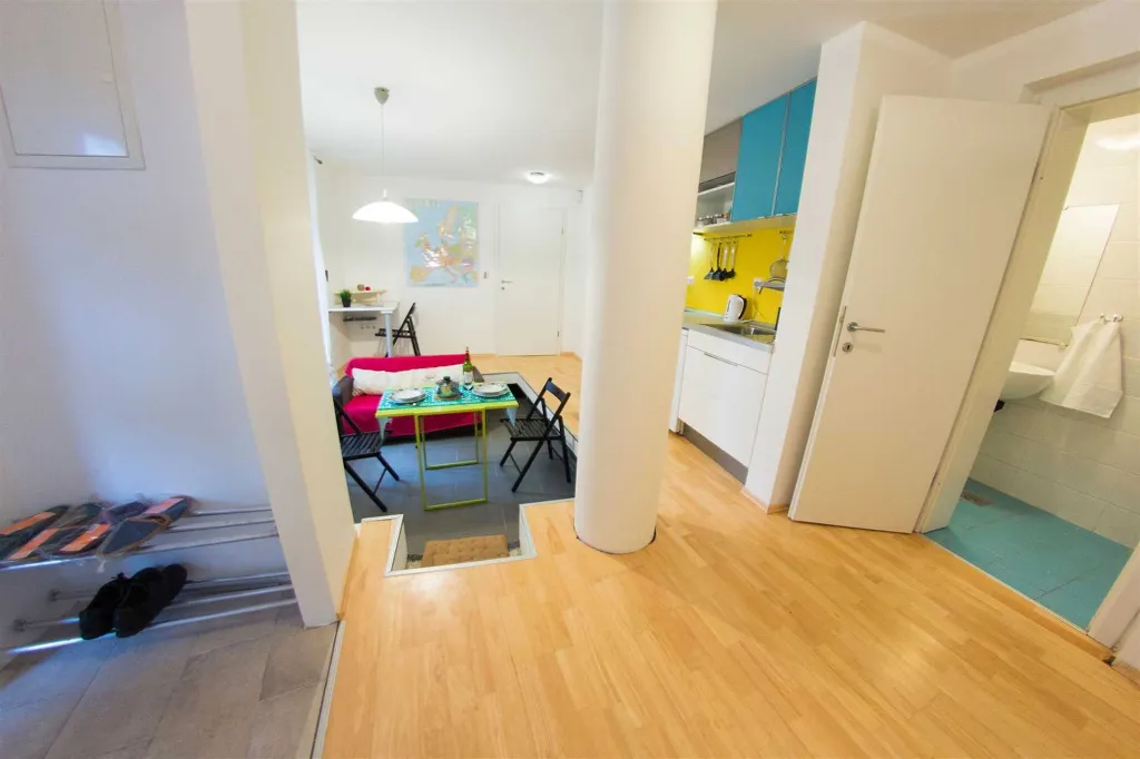 Ljubljana Studio with Terrace for Up to 3 Guests