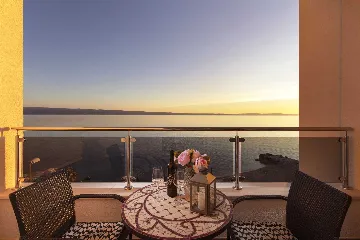 Podstrana Beachfront Apartment with Private Cove