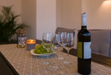 Podstrana Sea-View Penthouse for 6 Guests