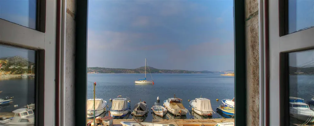 Sibenik Waterfront Apartment for Up to 4 Guests
