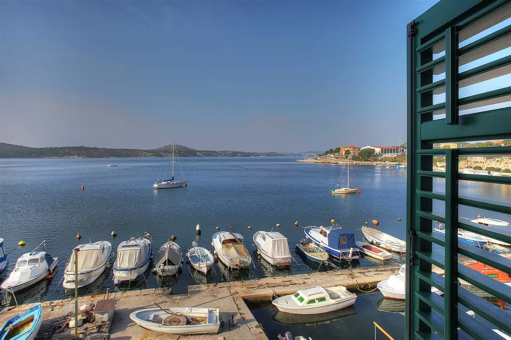 Sibenik Waterfront Apartment for Up to 4 Guests