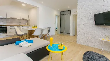 Apartment for 6 Guests with Shared Pool in Trogir