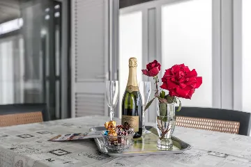 Sea View Apartment in Okrug Gornji for 4 Guests