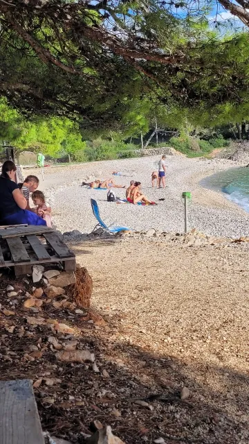 Sea View Apartment in Okrug Gornji for 4 Guests