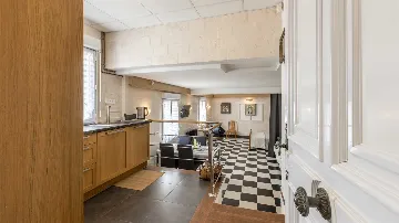 Partial Sea View Studio in Okrug Gornji