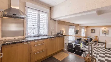 Partial Sea View Studio in Okrug Gornji