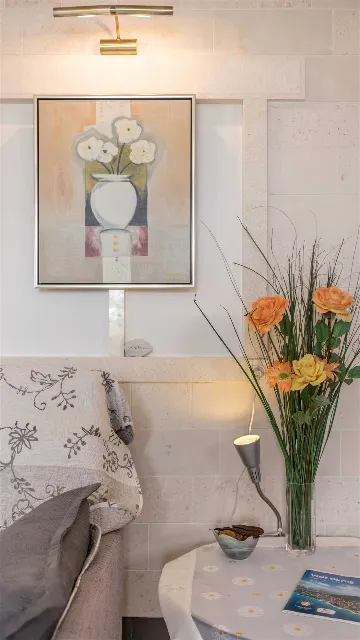 Partial Sea View Studio in Okrug Gornji