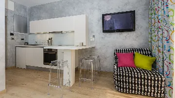 Studio for 3 Guests with Shared Pool in Trogir