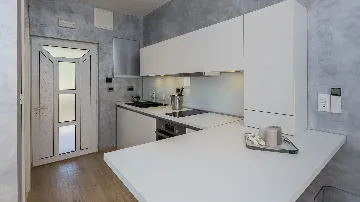 Studio for 3 Guests with Shared Pool in Trogir