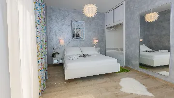 Studio for 3 Guests with Shared Pool in Trogir