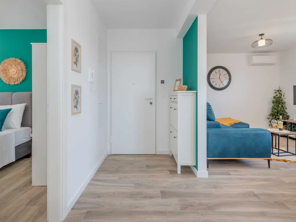 Two-Bedroom Apartment with Balcony in Trogir