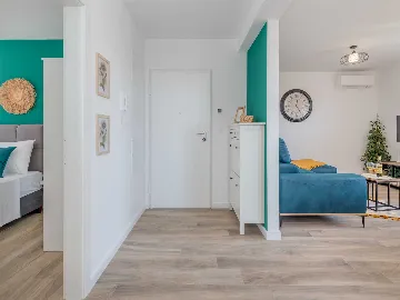 Two-Bedroom Apartment with Balcony in Trogir