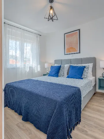 Two-Bedroom Apartment with Balcony in Trogir