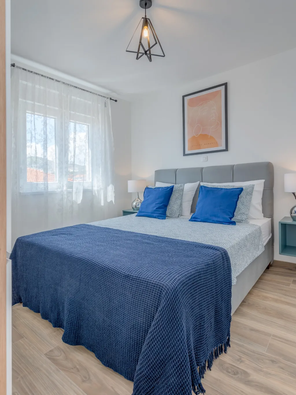 Two-Bedroom Apartment with Balcony in Trogir