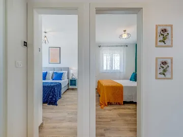 Two-Bedroom Apartment with Balcony in Trogir