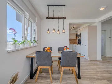 Two-Bedroom Apartment with Balcony in Trogir