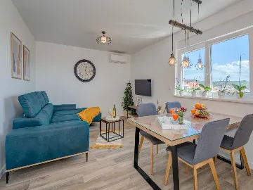 Two-Bedroom Apartment with Balcony in Trogir