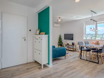 Two-Bedroom Apartment with Balcony in Trogir