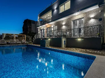 Villa with Pool and Jacuzzi in Seget Vranjica