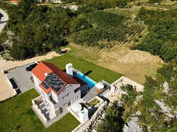 Villa with Heated Pool in Župa for 8 Guests