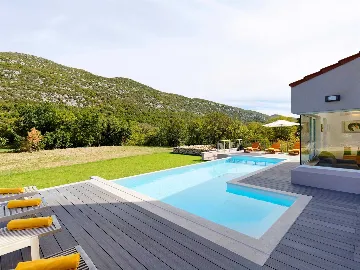 Villa with Heated Pool in Župa for 8 Guests