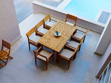 Villa with Heated Pool in Župa for 8 Guests