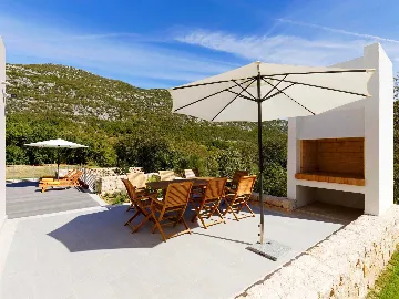 Villa with Heated Pool in Župa for 8 Guests