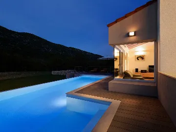 Villa with Heated Pool in Župa for 8 Guests