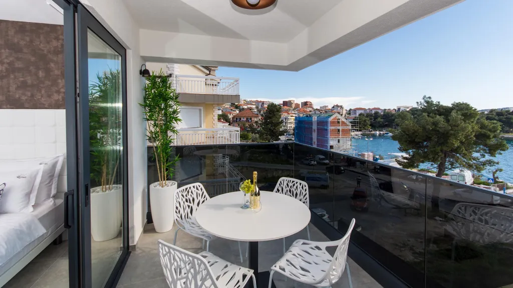 Sea View Two-Bedroom Apartment in Trogir