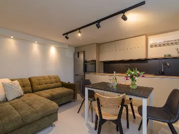 One-Bedroom Apartment with Terrace in Okrug Gornji