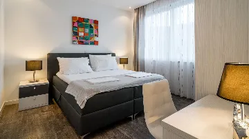 Two-Bedroom Apartment with Balcony in Slatine