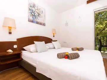 Two-Bedroom Apartment in Okrug Donji with Sea View Balcony