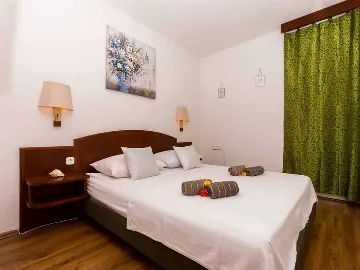 Two-Bedroom Apartment in Okrug Donji with Sea View Balcony