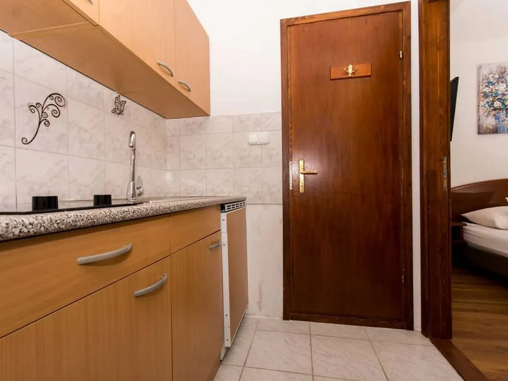 Two-Bedroom Apartment in Okrug Donji with Sea View Balcony