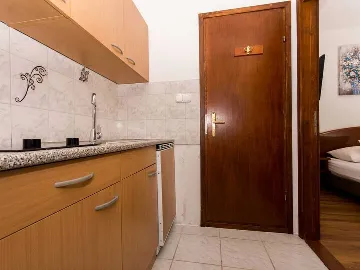 Two-Bedroom Apartment in Okrug Donji with Sea View Balcony