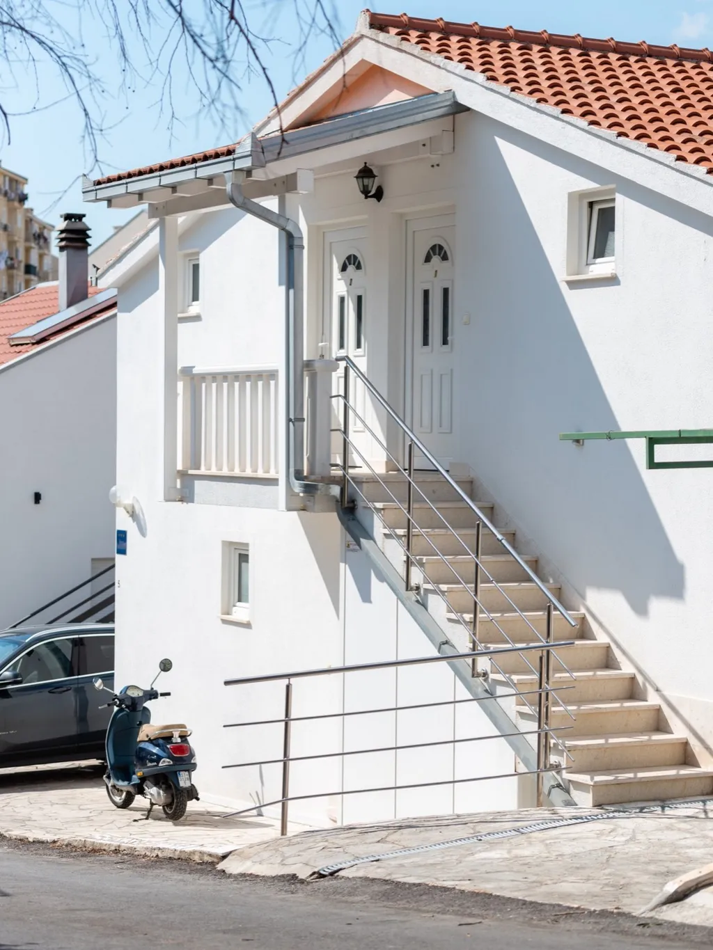 Apartment with Sea-View Balcony in Trogir
