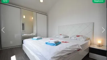 Apartment in Okrug Gornji for up to 6