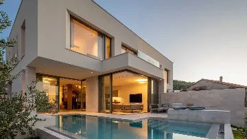 Slatine 3-Bedroom Villa with Private Heated Pool