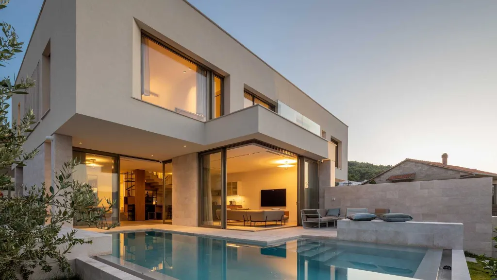Slatine 3-Bedroom Villa with Private Heated Pool