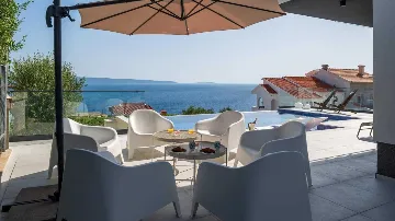 Villa in Okrug Gornji with Heated Pool