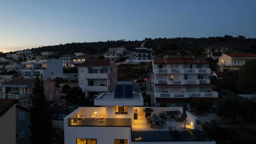Villa in Okrug Gornji with Heated Pool