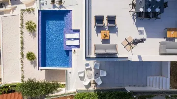 Villa in Okrug Gornji with Heated Pool