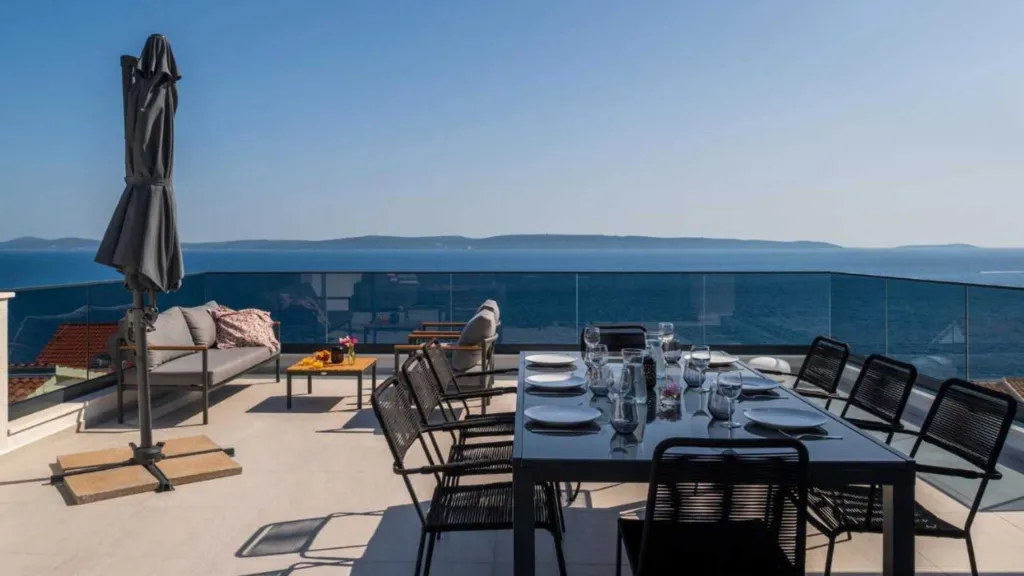 Villa in Okrug Gornji with Heated Pool