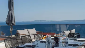 Villa in Okrug Gornji with Heated Pool