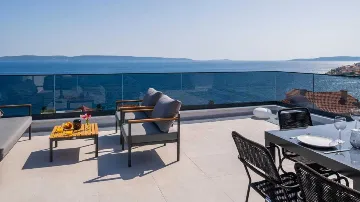 Villa in Okrug Gornji with Heated Pool